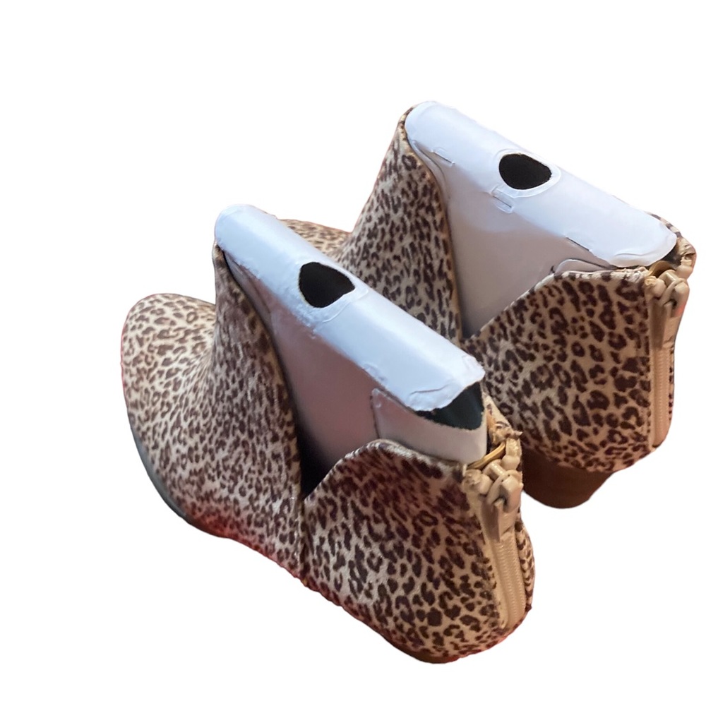 Leopard ankle boots size 7 - Picture 4 of 7